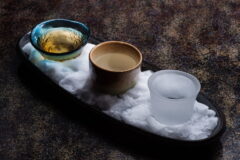 日本酒三種飲み比べ