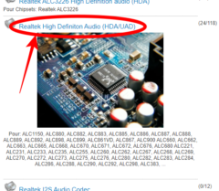STATION-DRIVERS Realtek High Definiton Audio (HDA/UAD)
