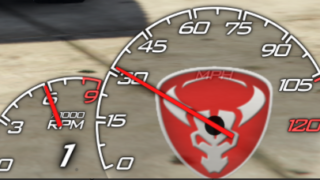 GTA5 MOD LeFix Speedo meter